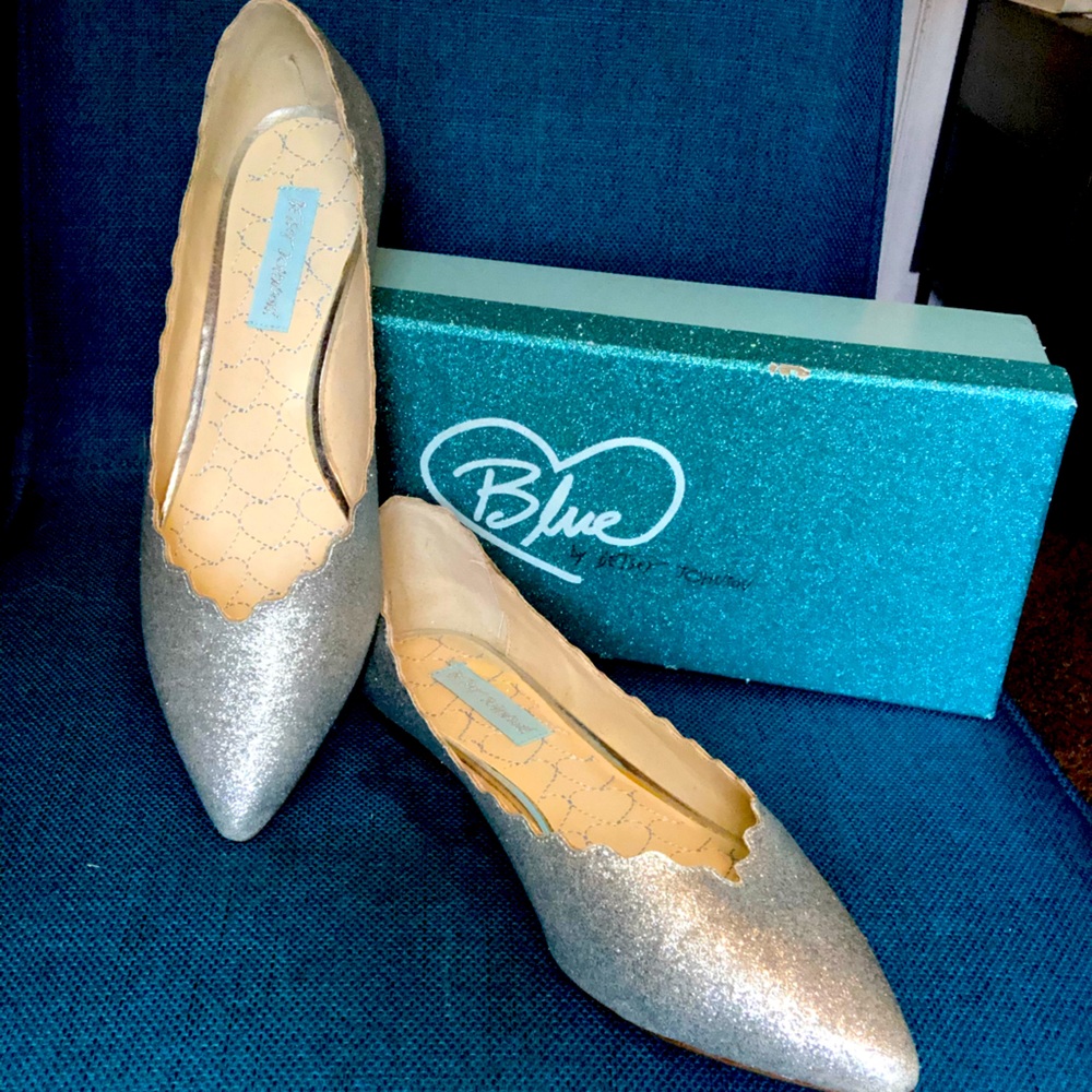 BETSY JOHNSON Cake silver flats